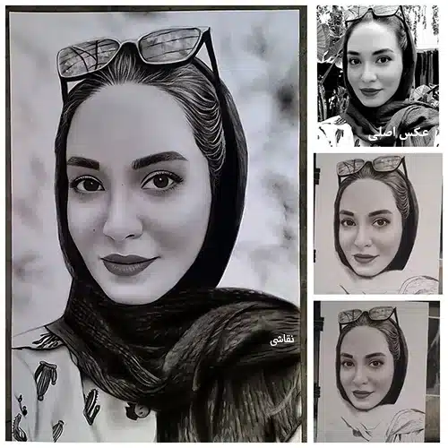 سفارش نقاشی سیاه قلم