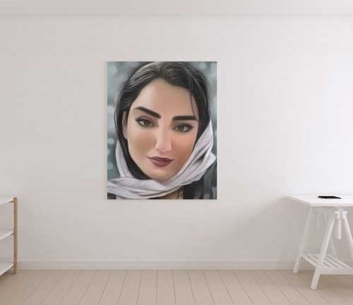 سفارش تابلو نقاشی مداد رنگی